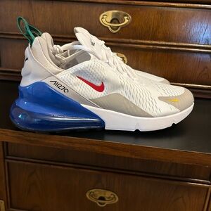 Nike air max 270 with Red Swoosh